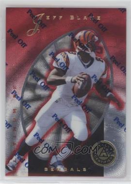 1997 Pinnacle Totally Certified - [Base] - Platinum Red #41 - Jeff Blake /4999