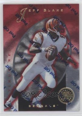 1997 Pinnacle Totally Certified - [Base] - Platinum Red #41 - Jeff Blake /4999