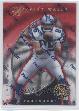 1997 Pinnacle Totally Certified - [Base] - Platinum Red #51 - Wesley Walls /4999