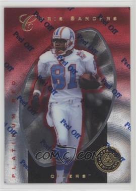 1997 Pinnacle Totally Certified - [Base] - Platinum Red #59 - Chris Sanders /4999