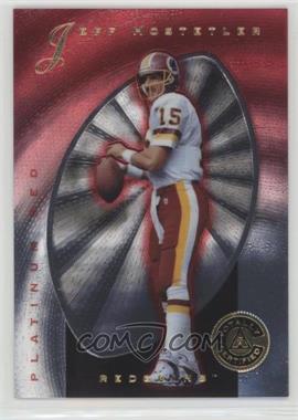 1997 Pinnacle Totally Certified - [Base] - Platinum Red #60 - Jeff Hostetler /4999