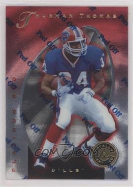 1997 Pinnacle Totally Certified - [Base] - Platinum Red #81 - Thurman Thomas /4999