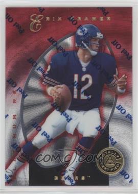 1997 Pinnacle Totally Certified - [Base] - Platinum Red #95 - Erik Kramer /4999