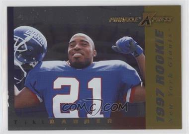 1997 Pinnacle X-Press - [Base] - Autumn Warriors #123 - Tiki Barber [Poor to Fair]