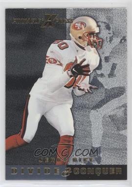 1997 Pinnacle X-Press - Divide & Conquer - Promo #11 - Jerry Rice
