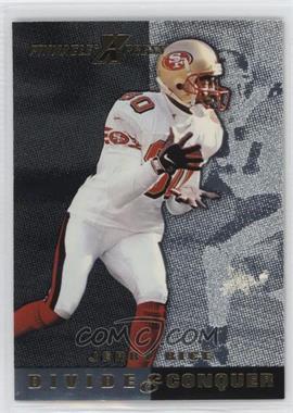 1997 Pinnacle X-Press - Divide & Conquer - Promo #11 - Jerry Rice