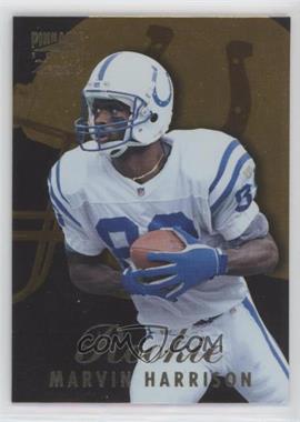 1997 Pinnacle Zenith - [Base] #118 - Marvin Harrison [EX to NM]