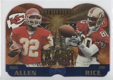 1997 Playoff Contenders - Clash - Blue #5 - Marcus Allen, Jerry Rice