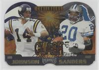 Barry Sanders, Brad Johnson