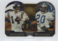 Barry Sanders, Brad Johnson