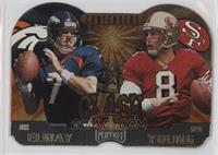 John Elway, Steve Young