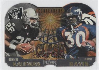 1997 Playoff Contenders - Clash #7 - Napoleon Kaufman, Terrell Davis