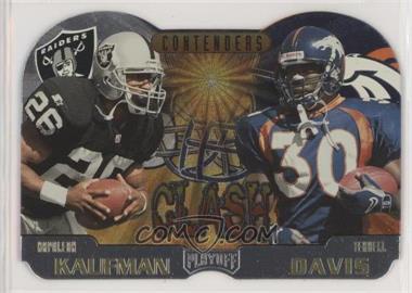 1997 Playoff Contenders - Clash #7 - Napoleon Kaufman, Terrell Davis