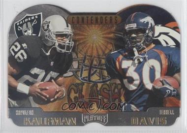 1997 Playoff Contenders - Clash #7 - Napoleon Kaufman, Terrell Davis