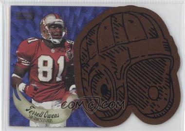 1997 Playoff Contenders - Leather Helmets - Blue #18 - Terrell Owens