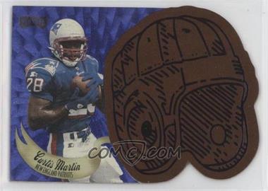 1997 Playoff Contenders - Leather Helmets - Blue #7 - Curtis Martin