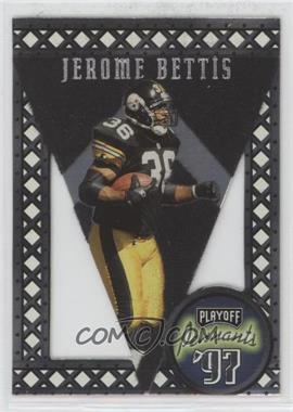 1997 Playoff Contenders - Pennants - Black Felt #16 - Jerome Bettis