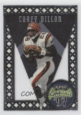 1997 Playoff Contenders - Pennants - Black Felt #36 - Corey Dillon