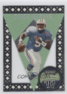 1997 Playoff Contenders - Pennants - Green Felt #24 - Steve McNair