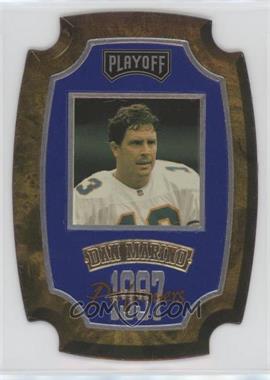 1997 Playoff Contenders - Performers Plaques - Blue #12 - Dan Marino