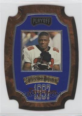1997 Playoff Contenders - Performers Plaques - Blue #4 - Warrick Dunn