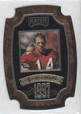 1997 Playoff Contenders - Performers Plaques #1 - Jim Druckenmiller