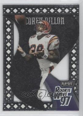 1997 Playoff Contenders - Rookie Wave Pennants - Black #20 - Corey Dillon