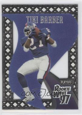 1997 Playoff Contenders - Rookie Wave Pennants - Blue #4 - Tiki Barber