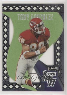 1997 Playoff Contenders - Rookie Wave Pennants - Green #9 - Tony Gonzalez