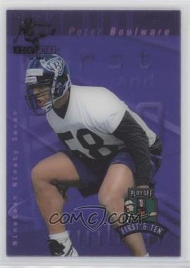 1997 Playoff First & Ten - [Base] - Kickoff #K158 - Peter Boulware