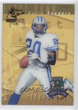1997 Playoff First & Ten - [Base] - Kickoff #K183 - Barry Sanders