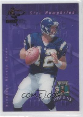 1997 Playoff First & Ten - [Base] - Kickoff #K26 - Stan Humphries