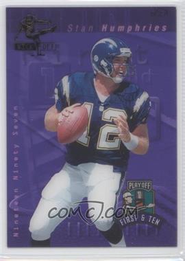 1997 Playoff First & Ten - [Base] - Kickoff #K26 - Stan Humphries