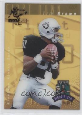 1997 Playoff First & Ten - [Base] - Kickoff #K81 - Tim Brown