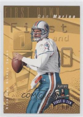 1997 Playoff First & Ten - [Base] #153 - Dan Marino