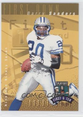 1997 Playoff First & Ten - [Base] #183 - Barry Sanders