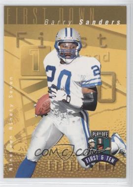 1997 Playoff First & Ten - [Base] #183 - Barry Sanders
