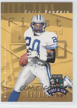 1997 Playoff First & Ten - [Base] #183 - Barry Sanders
