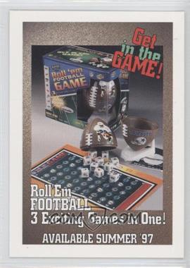 1997 Playoff Roll'Em Football Ad Card - [Base] #_NoN - Emmitt Smith