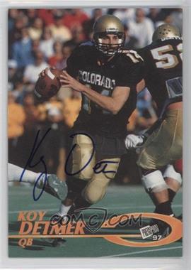 1997 Press Pass - Certified Authentic Autographs #_KODE - Koy Detmer