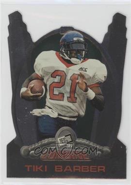 1997 Press Pass - Combine Die-Cuts #10 - Tiki Barber