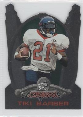 1997 Press Pass - Combine Die-Cuts #10 - Tiki Barber