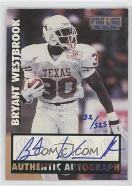 1997 Pro Line - Autographs - Green #_BRWE - Bryant Westbrook /525