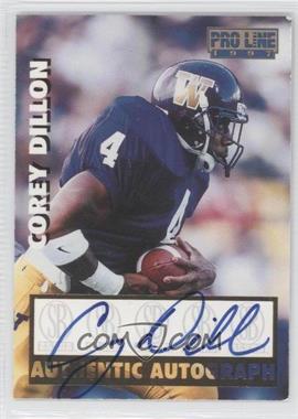 1997 Pro Line - Autographs #_CODI - Corey Dillon