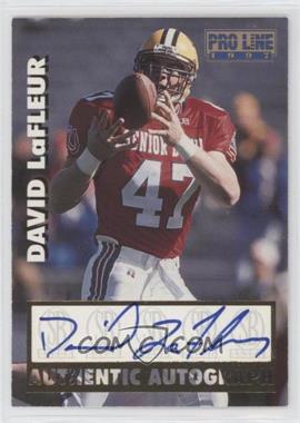 1997 Pro Line - Autographs #_DALA - David LaFleur