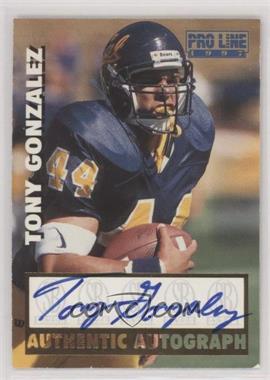1997 Pro Line - Autographs #_TOGO - Tony Gonzalez [EX to NM]
