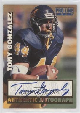 1997 Pro Line - Autographs #_TOGO - Tony Gonzalez