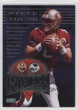 1997 Pro Line - Rivalries #RV12 - Steve Young, Kerry Collins [Noted]