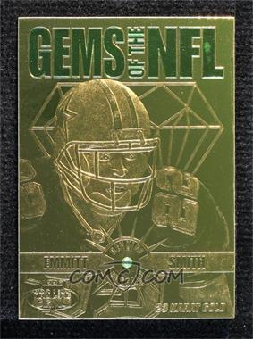 1997 Pro Line Gems - Gems of the NFL 23K Gold #G3 - Emmitt Smith