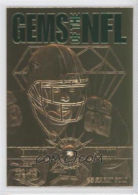 1997 Pro Line Gems - Gems of the NFL 23K Gold #G3 - Emmitt Smith